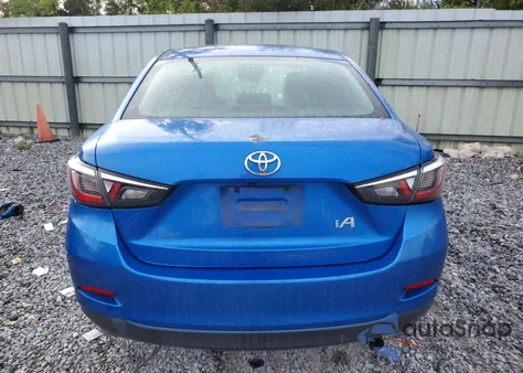 2017 Toyota Yaris Ia from USA, damaged, VIN 3MYDLBYV8HY176382